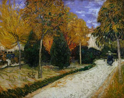 Path in the Park at Arles, 1888 by Vincent van Gogh